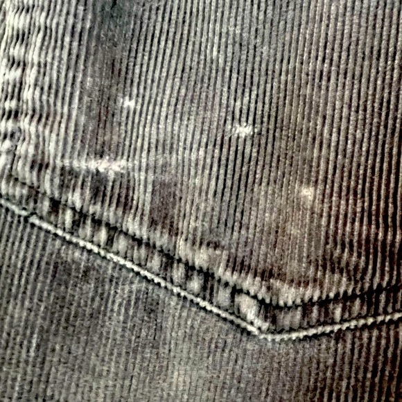 Vintage Mens J. CREW Corduroy Pants Classic 34 x 32 Gray 5 Pocket - Picture 8 of 13